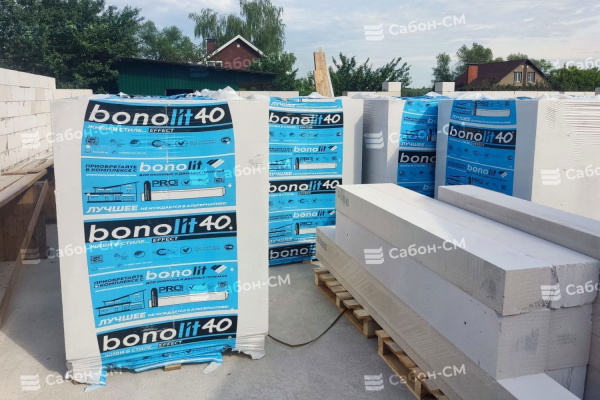 Пенобетонные П-образные блоки Bonolit Малоярославец 500х500х250, D500